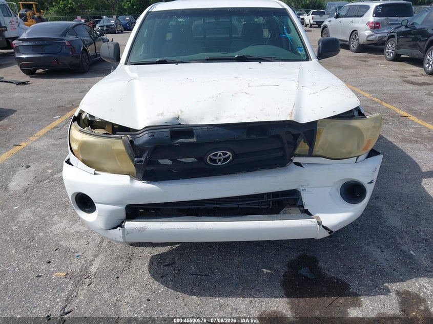 2005 Toyota Tacoma VIN 5TETX22N65Z087441 IAAI salvage auction — FRONT END, Rebuildable (Florida), sold $2,825 on 2026-07-20 (photo 6)