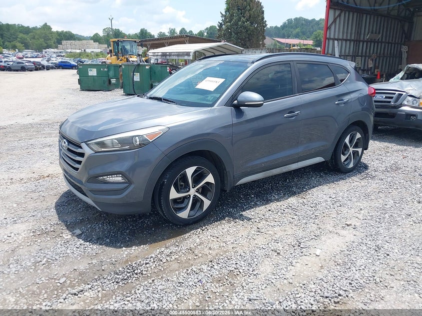 2018 Hyundai Tucson VIN KM8J33A27JU669305 IAAI salvage auction — RIGHT FRONT, Salvage (North Carolina), sold $4,350 on 2026-07-31 (photo 2)