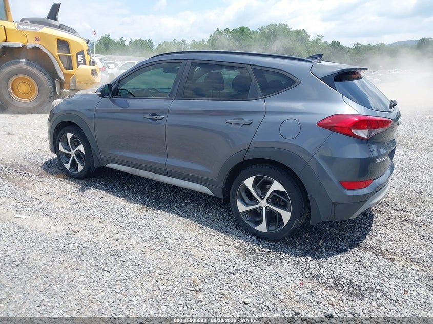 2018 Hyundai Tucson VIN KM8J33A27JU669305 IAAI salvage auction — RIGHT FRONT, Salvage (North Carolina), sold $4,350 on 2026-07-31 (photo 3)