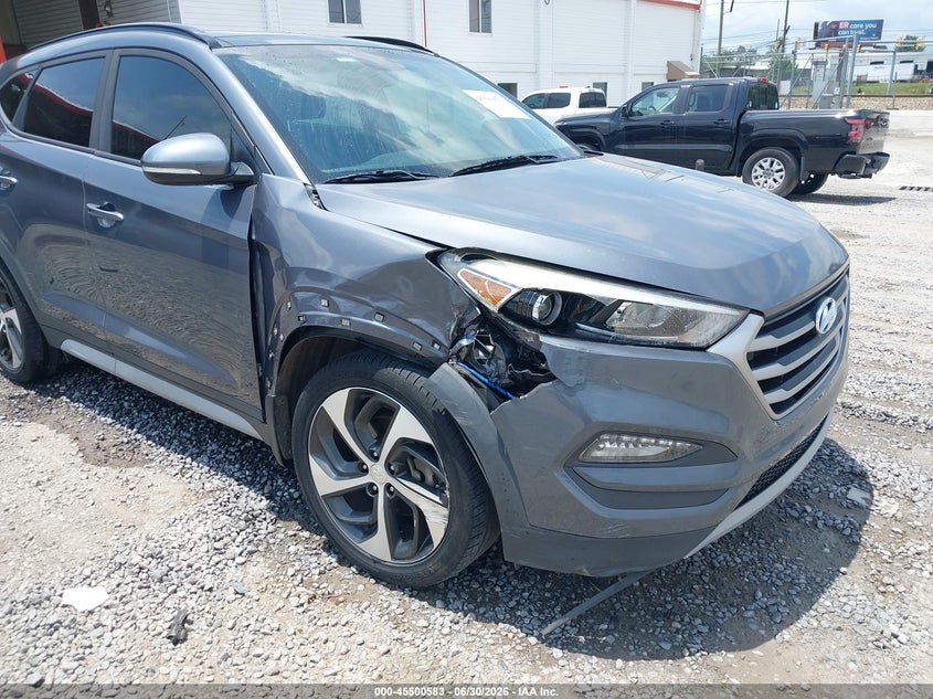 2018 Hyundai Tucson VIN KM8J33A27JU669305 IAAI salvage auction — RIGHT FRONT, Salvage (North Carolina), sold $4,350 on 2026-07-31 (photo 6)