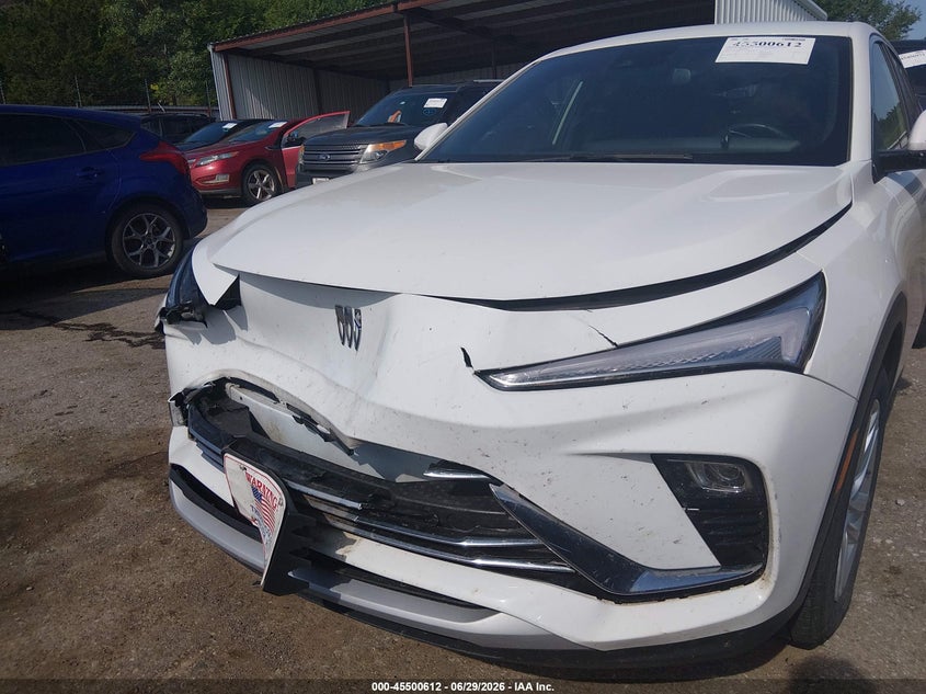 2024 Buick Envista VIN KL47LAE28RB015444 IAAI salvage auction — FRONT END, Salvage (Oklahoma), sold $3,900 on 2026-08-02 (photo 6)