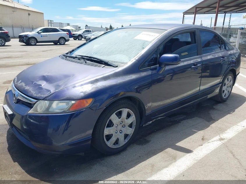 2007 Honda Civic VIN JHMFA16537S006839 IAAI salvage auction — NORMAL WEAR, Clear - Dealer Only (California), sold $1,200 on 2026-07-14 (photo 2)