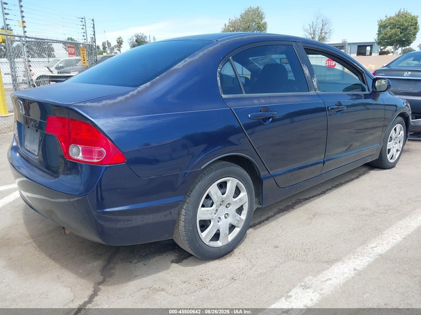 2007 Honda Civic VIN JHMFA16537S006839 IAAI salvage auction — NORMAL WEAR, Clear - Dealer Only (California), sold $1,200 on 2026-07-14 (photo 4)
