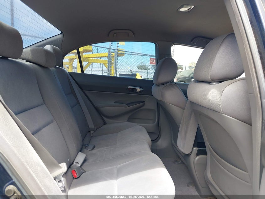 2007 Honda Civic VIN JHMFA16537S006839 IAAI salvage auction — NORMAL WEAR, Clear - Dealer Only (California), sold $1,200 on 2026-07-14 (photo 8)