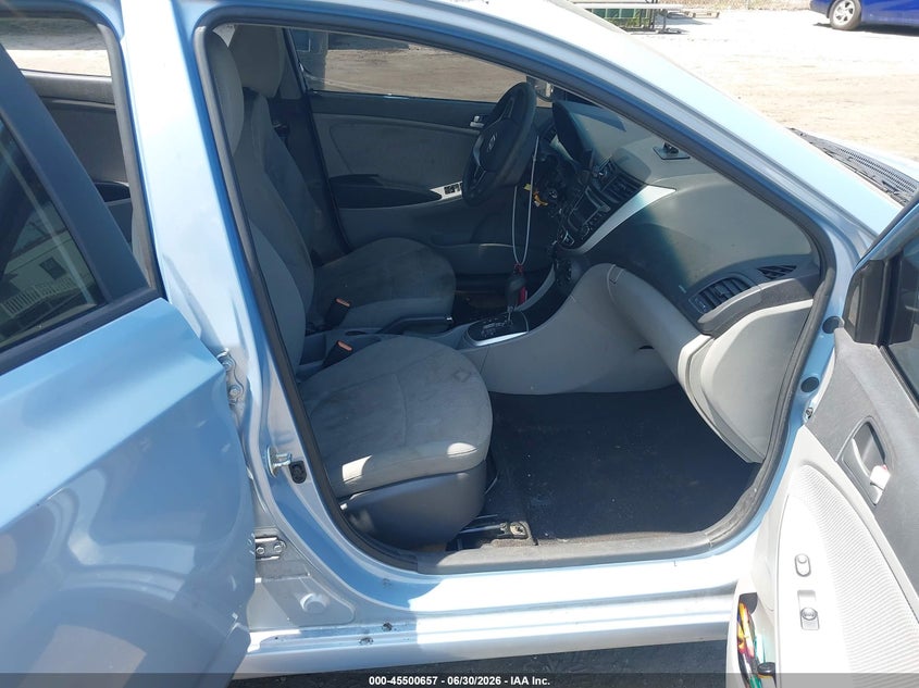 2014 Hyundai Accent VIN KMHCT5AE0EU187103 IAAI salvage auction — LEFT SIDE, Salvage - Greater Than 75% (Maryland), sold $325 on 2026-07-21 (photo 5)