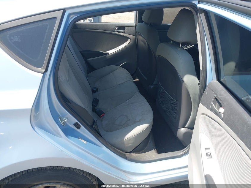 2014 Hyundai Accent VIN KMHCT5AE0EU187103 IAAI salvage auction — LEFT SIDE, Salvage - Greater Than 75% (Maryland), sold $325 on 2026-07-21 (photo 8)