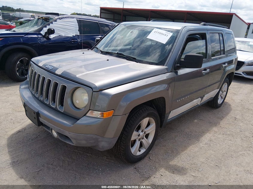 2011 Jeep Patriot VIN 1J4NF1GB2BD278843 IAAI salvage auction — NORMAL WEAR, Certificate Of Title (Nebraska), sold $800 on 2026-07-22 (photo 2)