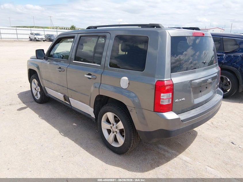 2011 Jeep Patriot VIN 1J4NF1GB2BD278843 IAAI salvage auction — NORMAL WEAR, Certificate Of Title (Nebraska), sold $800 on 2026-07-22 (photo 3)