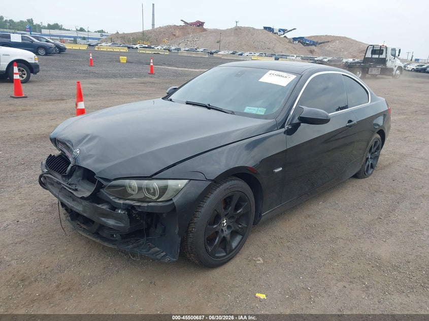 2008 BMW 3 series VIN WBAWV53508P079458 IAAI salvage auction — FRONT END, Mv-907A (New York), sold $450 on 2026-07-07 (photo 2)