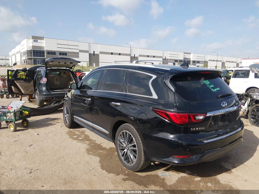 2020 Infiniti Qx60 VIN 5N1DL0MN2LC523873 IAAI salvage auction — FRONT END, Original (Texas), sold $11,100 on 2026-09-01 (photo 3)