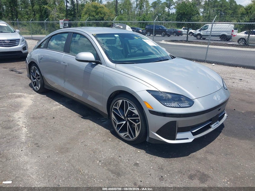 2024 Hyundai Ioniq 6 VIN KMHM34AA9RA061390 — IAAI salvage auction photo