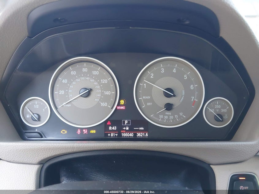 2012 BMW 3er VIN WBA3A5C55CF341293 IAAI salvage auction — NORMAL WEAR, Clear (Georgia), sold $275 on 2026-07-10 (photo 7)