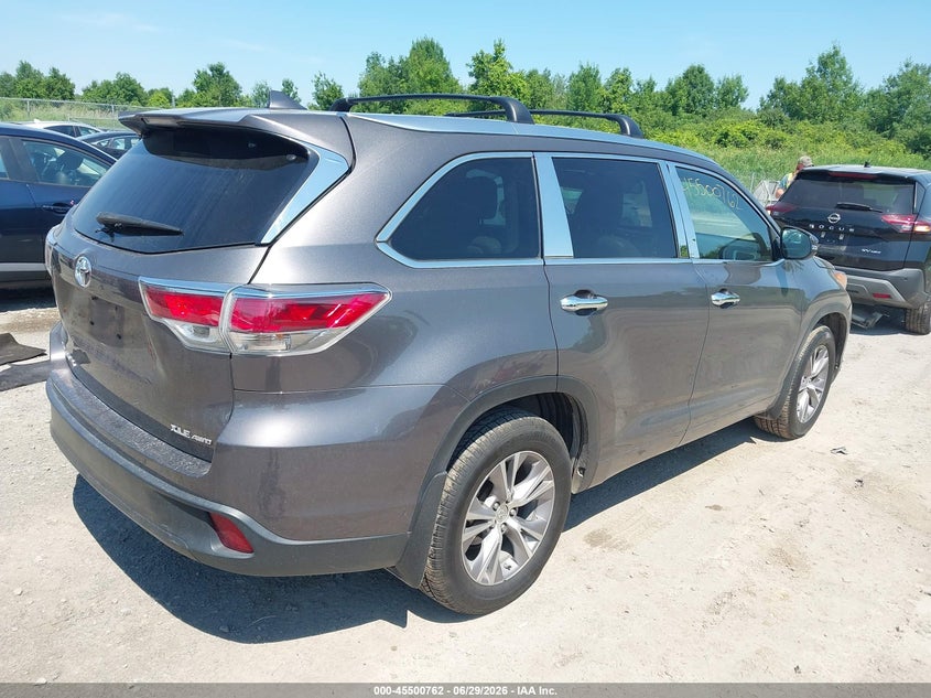2015 Toyota Highlander VIN 5TDJKRFH9FS113404 IAAI salvage auction — SUSPENSION, Mv-907A (New York), sold $6,600 on 2026-07-30 (photo 4)