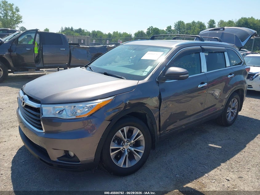2015 Toyota Highlander VIN 5TDJKRFH9FS113404 IAAI salvage auction — SUSPENSION, Mv-907A (New York), sold $6,600 on 2026-07-30 (photo 6)