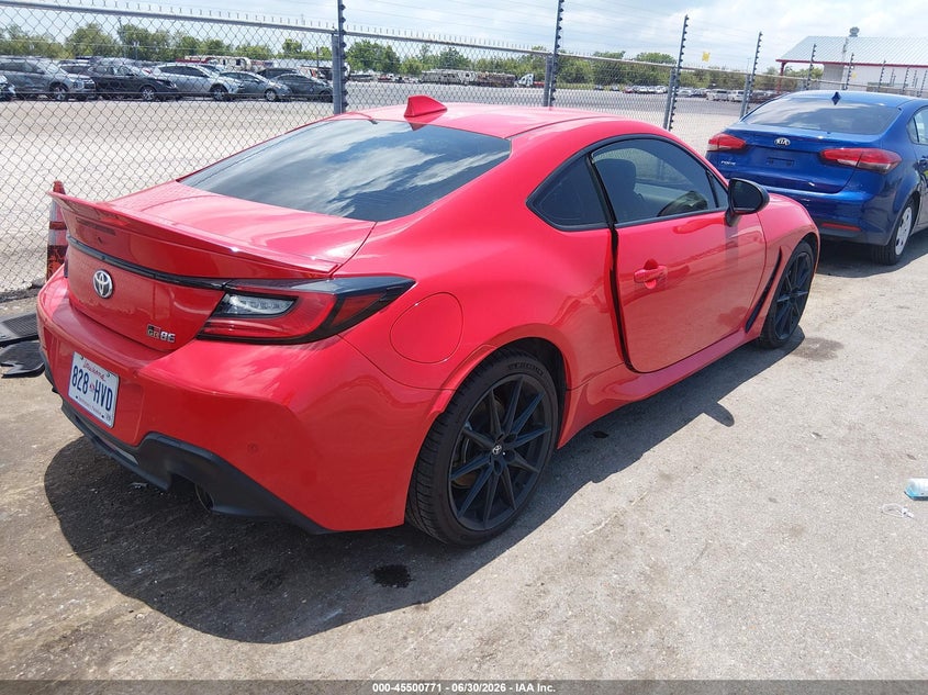2023 Toyota Gr 86 VIN JF1ZNBF13P8764656 IAAI salvage auction — WATER/FLOOD, Salvage (Louisiana), sold $9,100 on 2026-07-13 (photo 4)