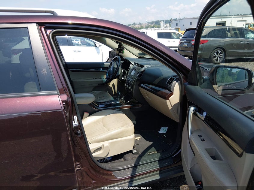 2015 Kia Sorento VIN 5XYKTCA66FG638759 IAAI salvage auction — NORMAL WEAR, Clear (Pennsylvania), sold $1,450 on 2026-07-31 (photo 5)