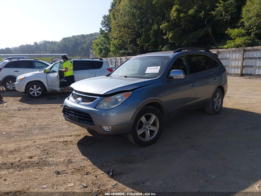 2007 Hyundai Veracruz VIN KM8NU13C67U023982 IAAI salvage auction — RIGHT FRONT, Salvage (Tennessee), sold $1,100 on 2026-07-22 (photo 2)
