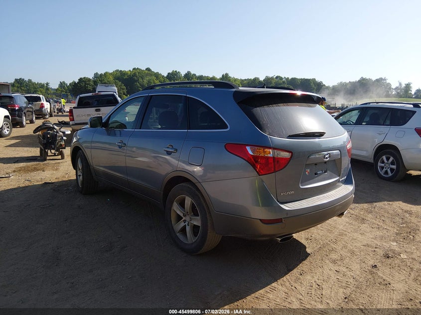 2007 Hyundai Veracruz VIN KM8NU13C67U023982 IAAI salvage auction — RIGHT FRONT, Salvage (Tennessee), sold $1,100 on 2026-07-22 (photo 3)