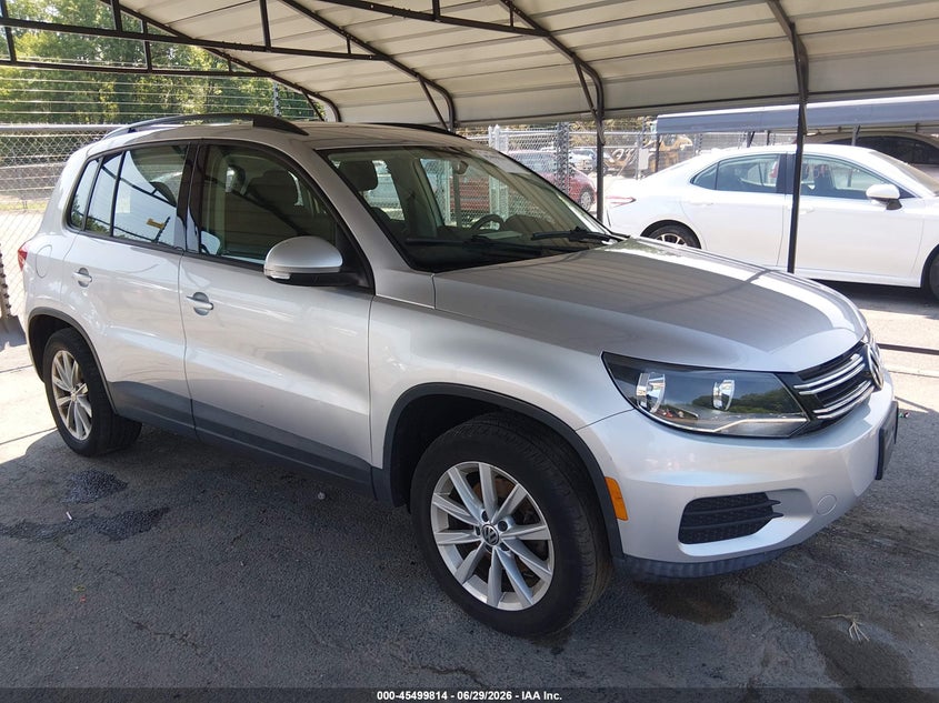 2017 Volkswagen Tiguan VIN WVGBV7AX3HK046562 IAAI salvage auction — REAR END, Salvage (Connecticut), sold $875 on 2026-07-30 (photo 1)