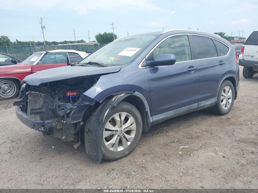 2012 Honda Cr-v VIN JHLRM3H76CC005756 IAAI salvage auction — FRONT END, Salvage (Kansas), sold $1,900 on 2026-07-31 (photo 2)