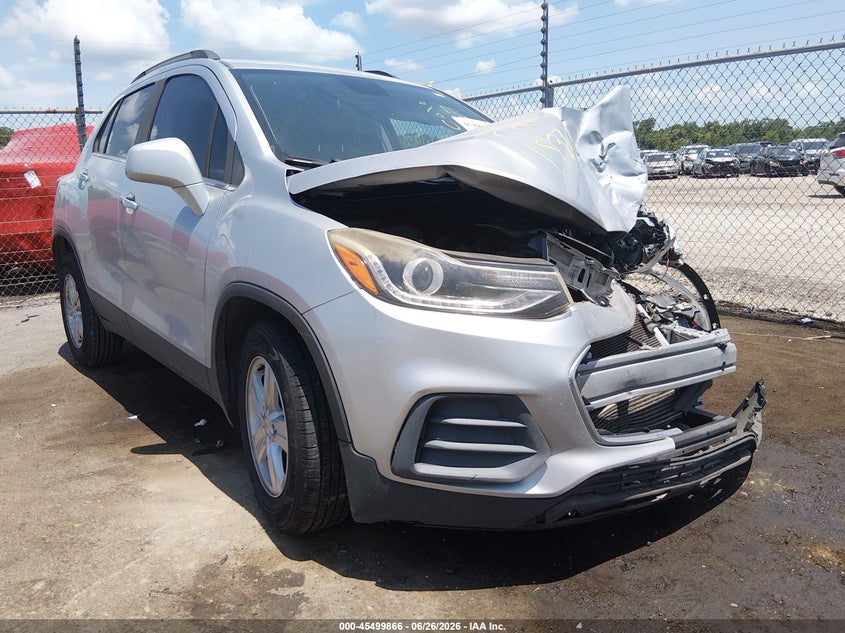 2018 Chevrolet Trax VIN KL7CJLSB2JB581837 IAAI salvage auction — FRONT END, Salvage (Louisiana), sold $275 on 2026-07-29 (photo 1)
