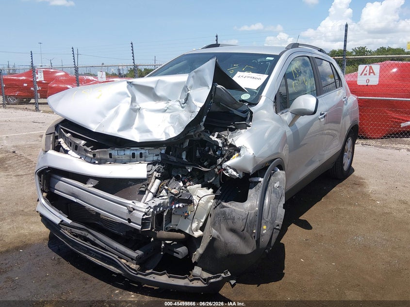 2018 Chevrolet Trax VIN KL7CJLSB2JB581837 IAAI salvage auction — FRONT END, Salvage (Louisiana), sold $275 on 2026-07-29 (photo 2)