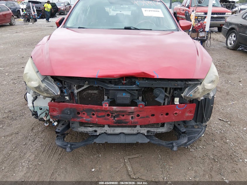 2014 Mazda 3 VIN JM1BM1M72E1159131 IAAI salvage auction — FRONT END, Salvage (Kentucky), sold $1,050 on 2026-07-29 (photo 6)