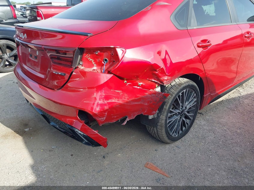 2024 Kia Forte VIN 3KPF54AD8RE795159 IAAI salvage auction — REAR END, Original (Texas), sold $7,500 on 2026-09-01 (photo 6)