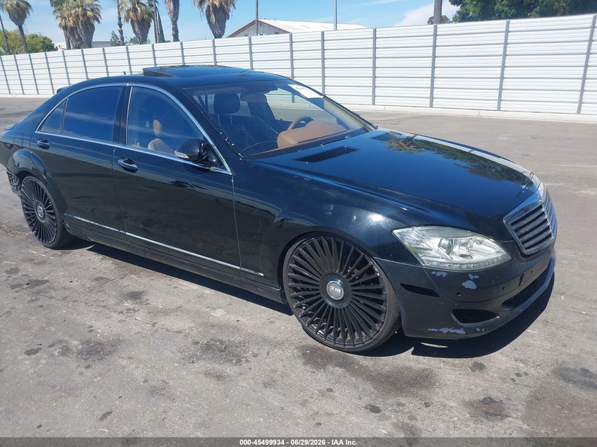 2007 Mercedes-benz S class VIN WDDNG71XX7A039405 IAAI salvage auction — NORMAL WEAR, Clear - Dealer Only (California), sold $425 on 2026-07-28 (photo 1)