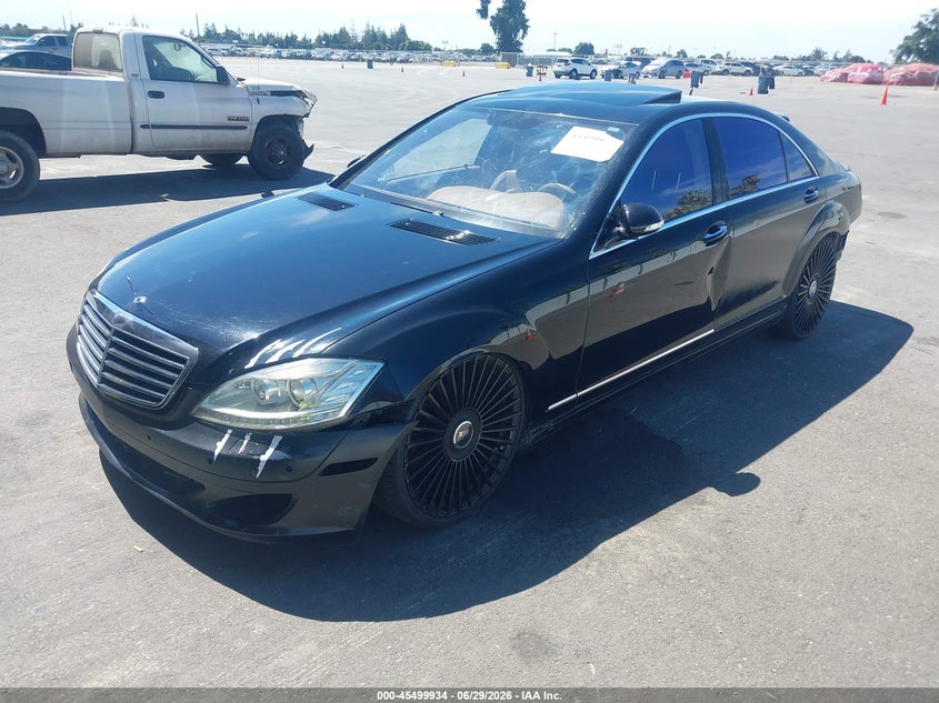 2007 Mercedes-benz S class VIN WDDNG71XX7A039405 IAAI salvage auction — NORMAL WEAR, Clear - Dealer Only (California), sold $425 on 2026-07-28 (photo 2)