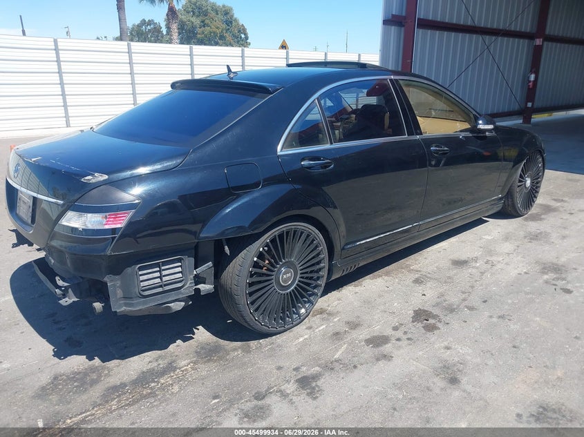 2007 Mercedes-benz S class VIN WDDNG71XX7A039405 IAAI salvage auction — NORMAL WEAR, Clear - Dealer Only (California), sold $425 on 2026-07-28 (photo 4)