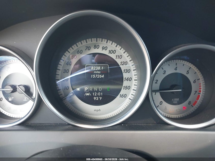 2013 Mercedes-benz C-klasse VIN WDDGF5HB8DR259164 IAAI salvage auction — ALL OVER, Clear (South Carolina), sold $650 on 2026-07-07 (photo 7)