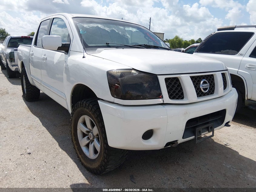 2012 Nissan TITAN VIN 1N6BA0EC2CN308011 IAAI salvage auction — NORMAL WEAR, Original (Texas), sold $1,600 on 2026-07-20 (photo 1)