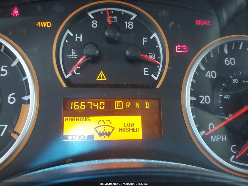2012 Nissan TITAN VIN 1N6BA0EC2CN308011 IAAI salvage auction — NORMAL WEAR, Original (Texas), sold $1,600 on 2026-07-20 (photo 7)
