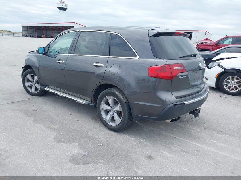 2012 Acura Mdx VIN 2HNYD2H29CH507210 IAAI salvage auction — FRONT END, Regular Certificate (Iowa), sold $525 on 2026-07-21 (photo 3)
