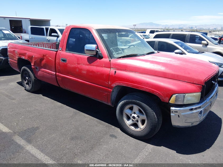 1996 Dodge Ram 1500 VIN 1B7HC16Z0TJ121972 IAAI salvage auction — NORMAL WEAR, Clear (Nevada), sold $125 on 2026-07-24 (photo 1)