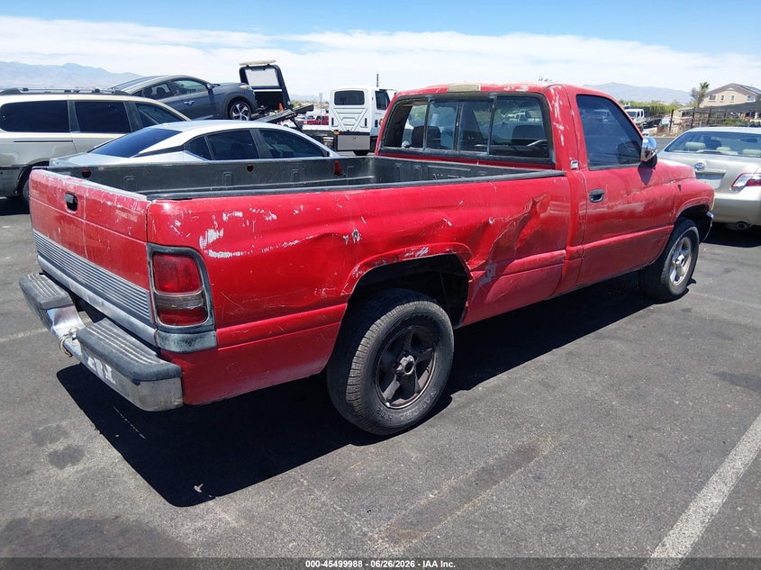 1996 Dodge Ram 1500 VIN 1B7HC16Z0TJ121972 IAAI salvage auction — NORMAL WEAR, Clear (Nevada), sold $125 on 2026-07-24 (photo 4)