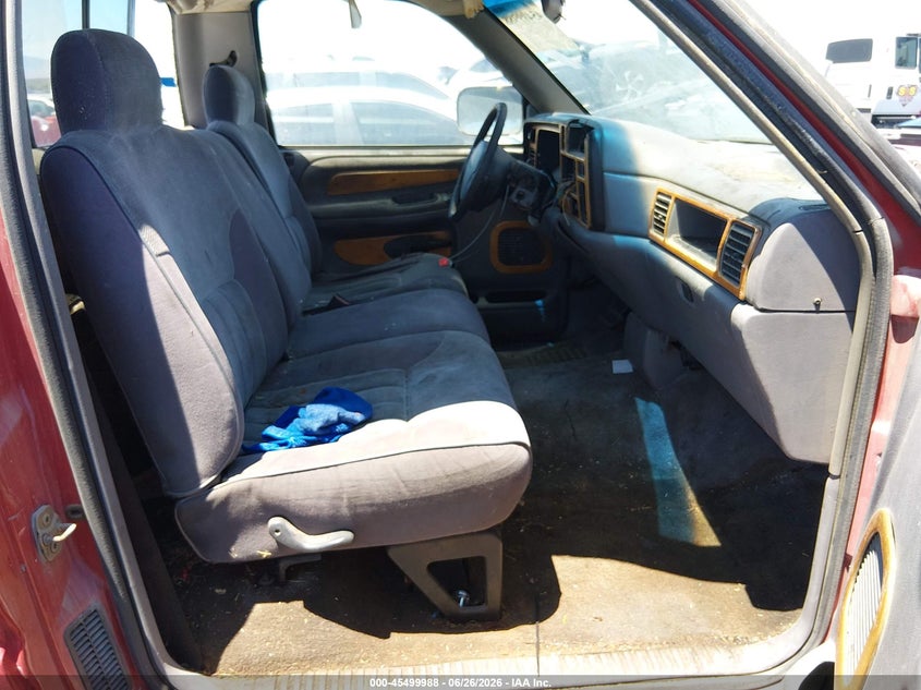 1996 Dodge Ram 1500 VIN 1B7HC16Z0TJ121972 IAAI salvage auction — NORMAL WEAR, Clear (Nevada), sold $125 on 2026-07-24 (photo 8)