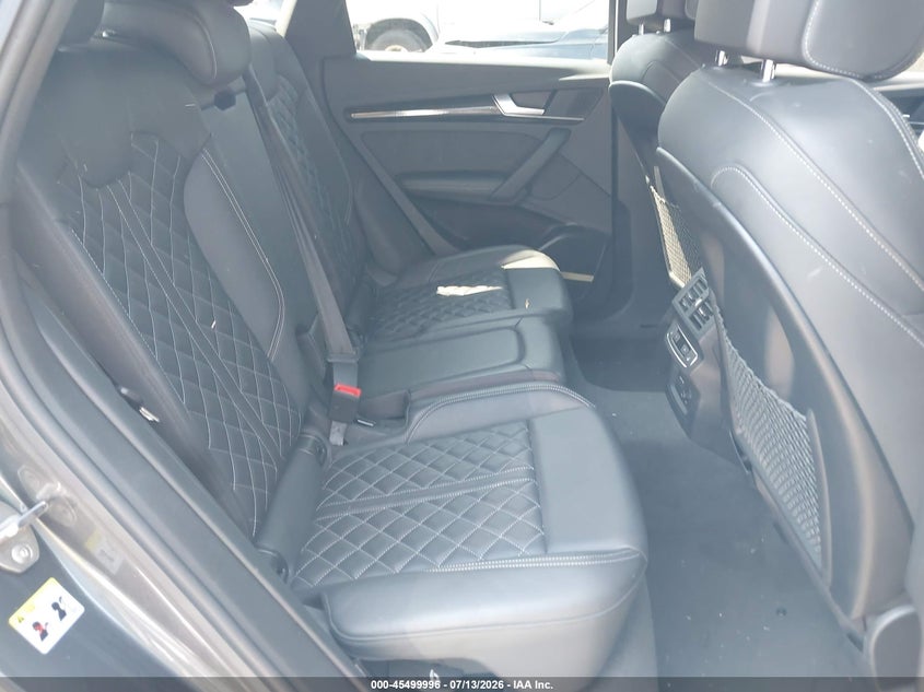 2021 Audi Sq5 VIN WA1C4BFY2M2066127 IAAI salvage auction — FRONT & REAR, Salvage (Massachusetts), sold $10,700 on 2026-08-06 (photo 8)