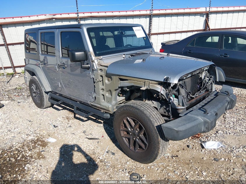 2016 Jeep Wrangler / VIN 1C4BJWDGXGL297724 IAAI salvage auction — FRONT END, Salvage (Arkansas), sold $3,300 on 2026-07-24 (photo 1)