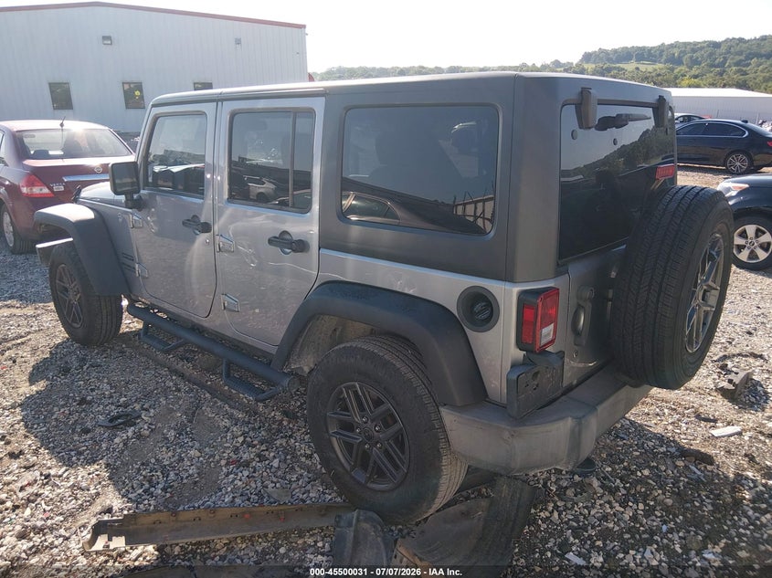 2016 Jeep Wrangler / VIN 1C4BJWDGXGL297724 IAAI salvage auction — FRONT END, Salvage (Arkansas), sold $3,300 on 2026-07-24 (photo 3)