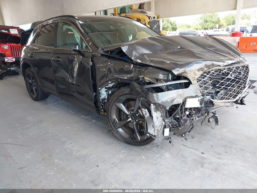 2026 Genesis Gv70 VIN KMUMEDTC2TU229290 IAAI salvage auction — FRONT END, Certificate Of Destruction (Florida), sold $2,150 on 2026-07-29 (photo 1)