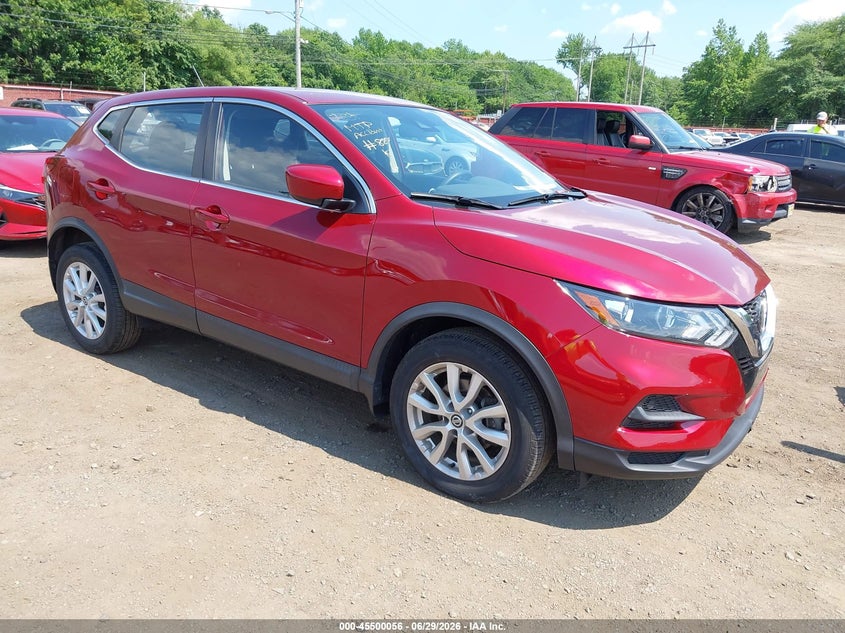 2022 Nissan Rogue VIN JN1BJ1AW4NW474880 IAAI salvage auction — FRONT & REAR, Salvage Title, sold $3,650 on 2026-07-29 (photo 1)