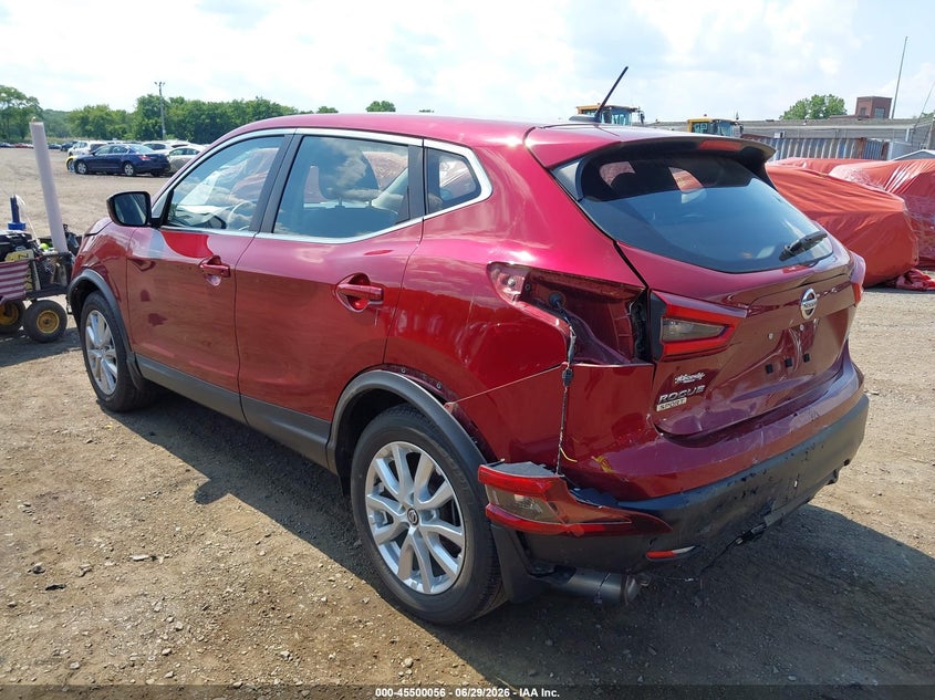 2022 Nissan Rogue VIN JN1BJ1AW4NW474880 IAAI salvage auction — FRONT & REAR, Salvage Title, sold $3,650 on 2026-07-29 (photo 6)