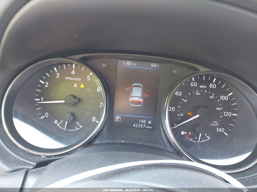 2022 Nissan Rogue VIN JN1BJ1AW4NW474880 IAAI salvage auction — FRONT & REAR, Salvage Title, sold $3,650 on 2026-07-29 (photo 7)