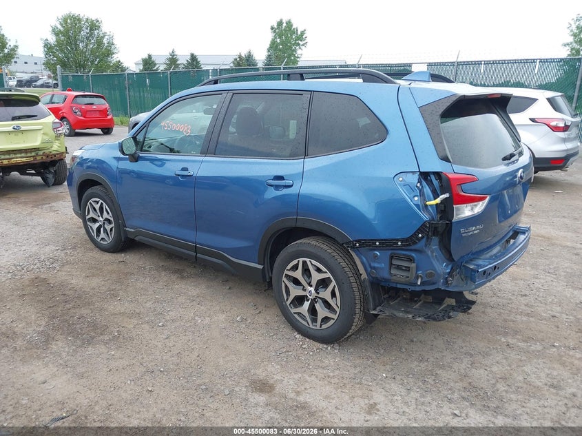 2020 Subaru Forester VIN JF2SKAGC7LH585806 IAAI salvage auction — REAR END, Mv-907A (New York), sold $3,550 on 2026-07-28 (photo 3)