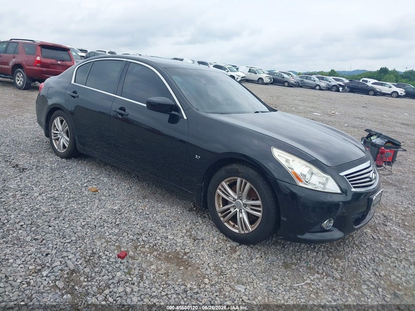 2015 Infiniti Q40 VIN JN1CV6AP5FM500821 IAAI salvage auction — NORMAL WEAR, Clear (Tennessee), sold $575 on 2026-07-23 (photo 1)