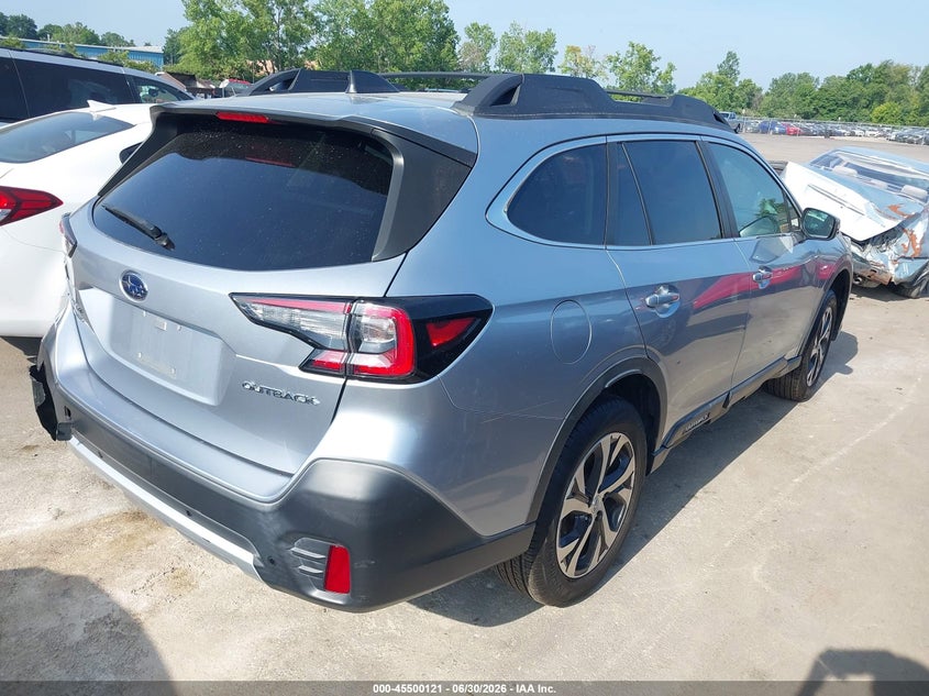 2020 Subaru Outback VIN 4S4BTANC8L3179881 IAAI salvage auction — REAR END, Salvage (Ohio), sold $7,500 on 2026-07-28 (photo 4)