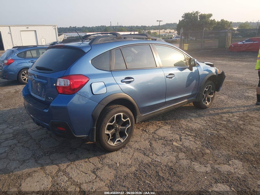 2014 Subaru Xv VIN JF2GPACC3EH328707 IAAI salvage auction — FRONT END, Salvage Title, sold $425 on 2026-07-31 (photo 4)