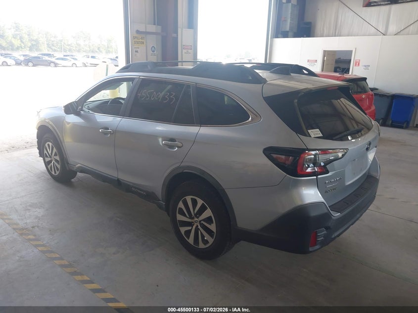2020 Subaru Outback VIN 4S4BTAEC4L3119709 IAAI salvage auction — FRONT END, Salvage Title, sold $4,800 on 2026-07-31 (photo 3)